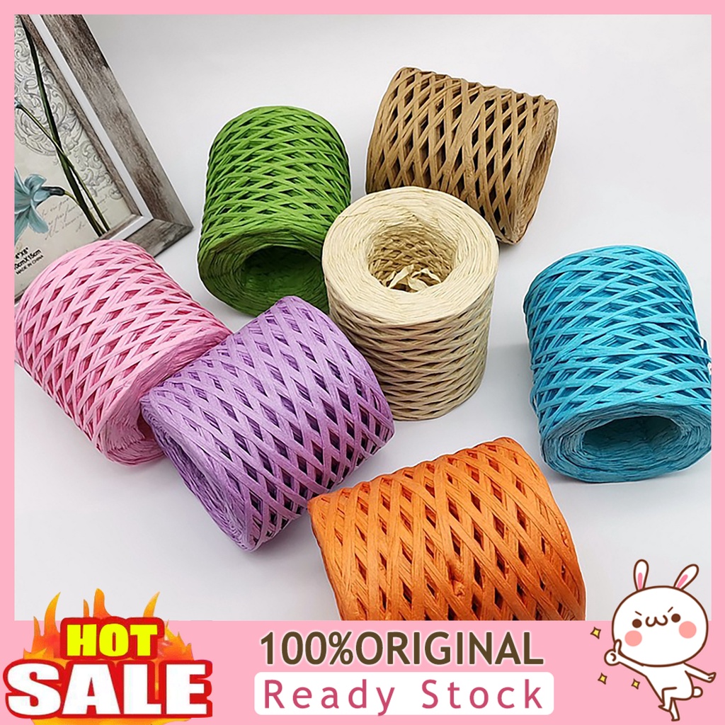 b-398-1-roll-raffia-yarn-widely-applied-wrapping-raffia-straw-packaging-paper-yarn-for-diy