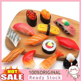 [B_398] Cartoon Pendant Simulated Fridge Shooting Props Sushi Food Toys Gift for Decoration