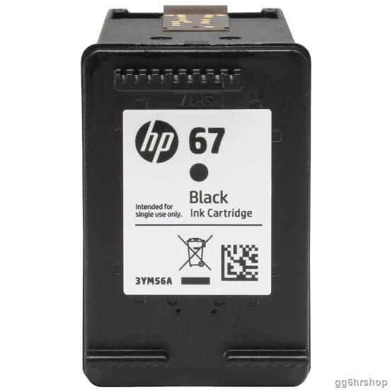เตรียมจัดส่งgg6hrshopHP 67 BK (3YM56AA) / 67 CO (3YM55AA) ตลับหมึกสีดำ ...
