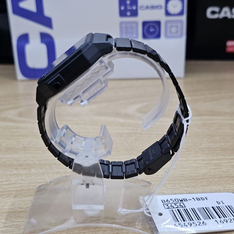 ของแท้-casio-นาฬิกาข้อมือ-รุ่น-b650wb-1bdf-รับประกันศูนย์-cmg-1-ปี