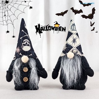 Calcium Halloween Gnome Ornament Adorable Faceless Doll Spooky Festive Props for Home Party Festive