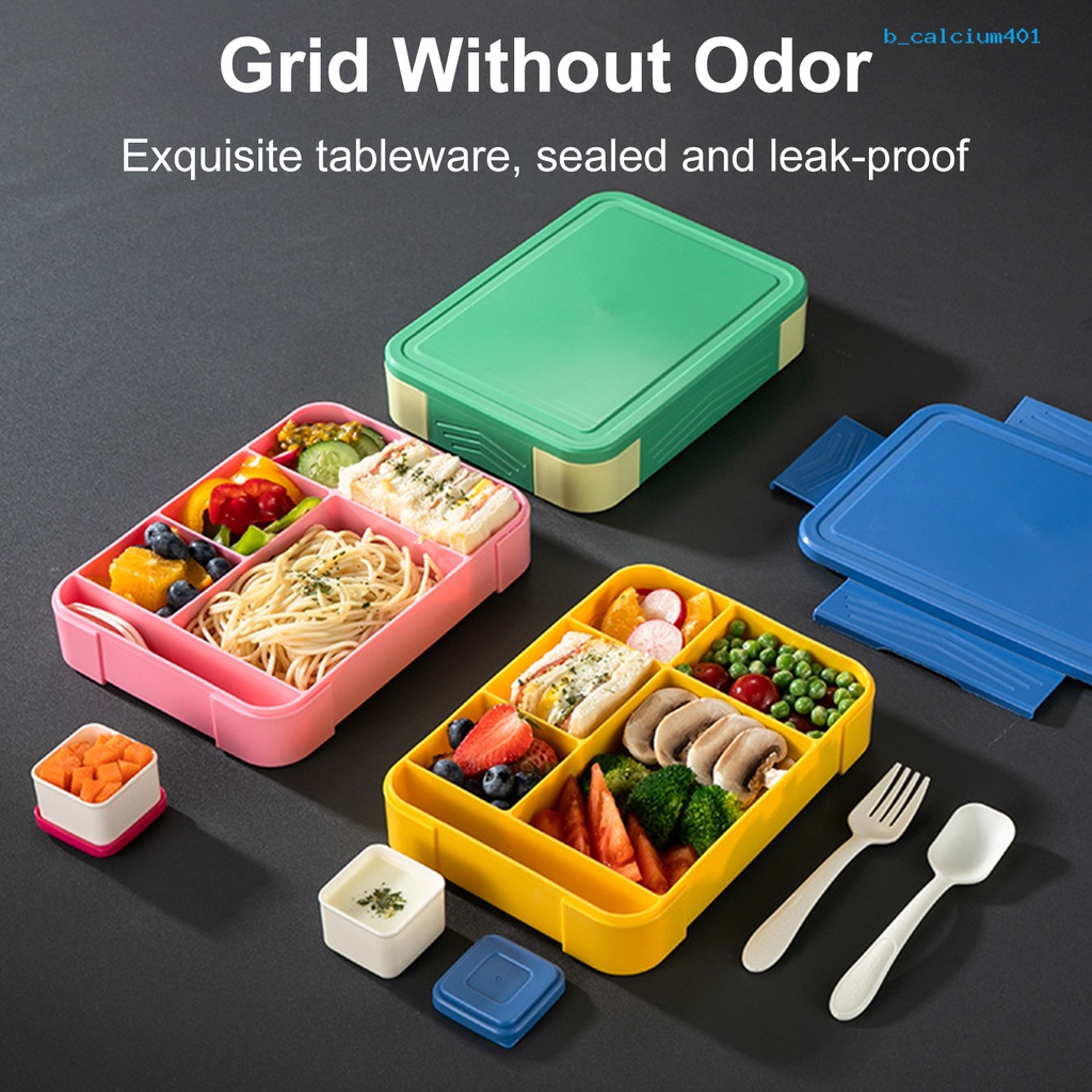 calciwj-1330ml-lunch-box-microwaveable-leak-proof-grid-design-high-capacity-divided-storing-fruit-good