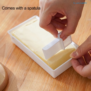 Calciwj 1 Set 250ml Butter Box Container with Cutting Board Cheese Storage Organizer Kitchen