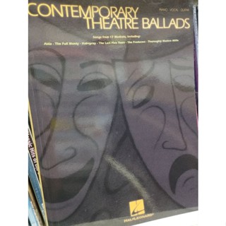 CONTEMPORARY THEATRE BALLADS PVG/073999165746