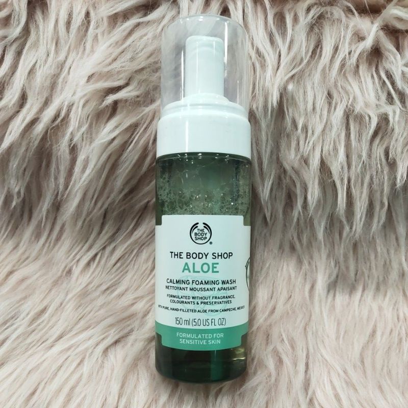 THE BODY SHOP ALOE CALMING FOAMING WASH 150ML Shopee Thailand