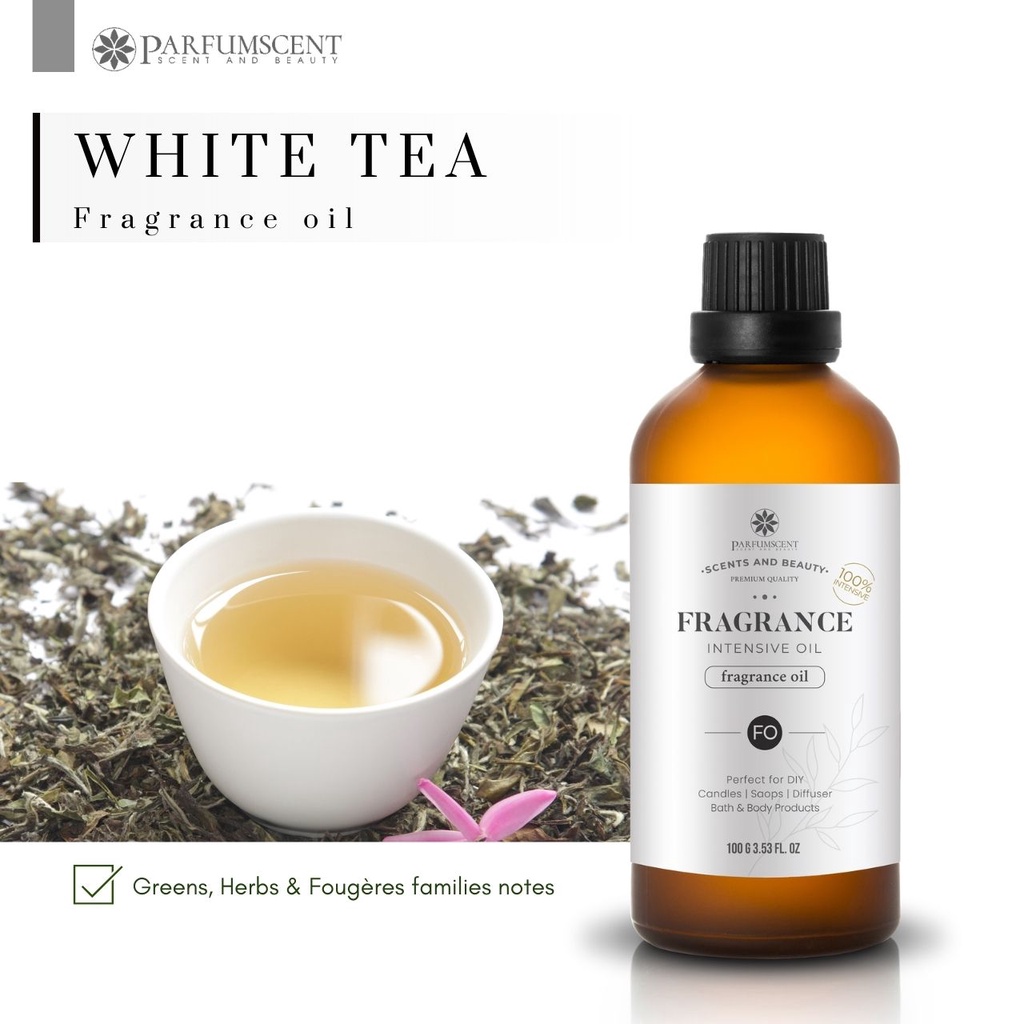 PARFUMSCENT หัวน้ำหอม White Tea Fragrance Oil FOH507310 Shopee Thailand