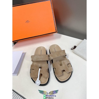 Herm suede outdoor slipper flp flop flat Velcro sandal womens essential summer footwear siz35-40