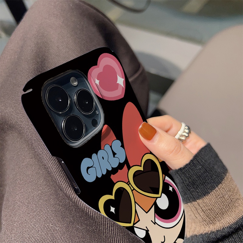 ฟิล์มแข็ง-เคส-iphone-14-pro-max-11-13-12-7plus-8-x-xs-max-น่ารัก-หัวใจ-เด็กผู้หญิง-เคสโทรศัพท์