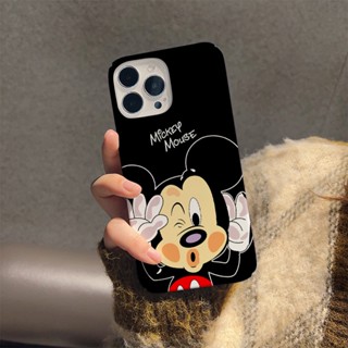 ฟิล์มแข็ง เคส iphone 14 pro Max 11 13 12 7Plus 8 X XS Max การ์ตูนน่ารัก ป้องกันเมาส์ เคสกันกระแทก