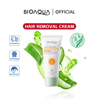 BIOAOUA Aloe Vera Mild Hair Removal Smoothing Cream