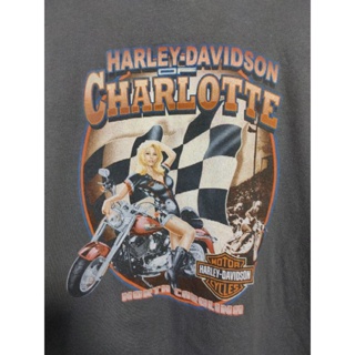 เสื้อยืด มือสอง งานแบรนด์ Harley Davidson อก 50 ยาว 29