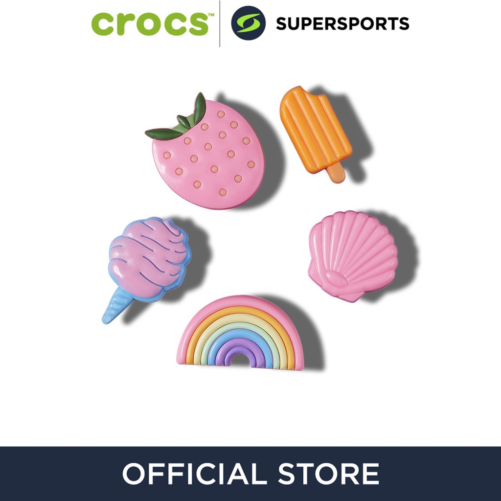 ภาพสินค้าCROCS Jibbitz Pastel Pool Party 5-Pack ตัวติดรองเท้า จากร้าน crocs_officialstore บน Shopee ภาพที่ 1