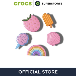 ภาพขนาดย่อของภาพหน้าปกสินค้าCROCS Jibbitz Pastel Pool Party 5-Pack ตัวติดรองเท้า จากร้าน crocs_officialstore บน Shopee