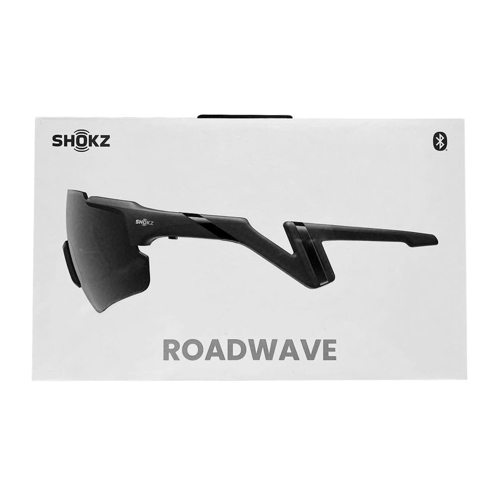 SHOKZ V102 Roadwave Sport Audio Sunglasses (Black) OpenEar