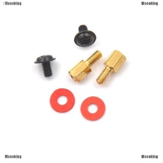 Moonking 12pcs Computer Screws Motherboard Standoffs Screws Washers Kit NK