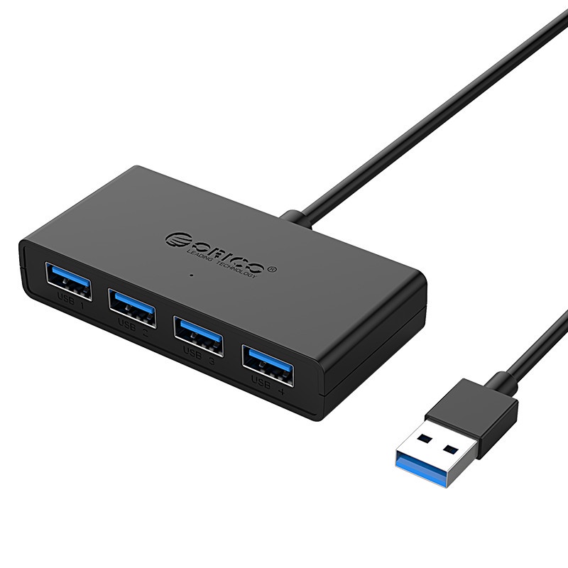 orico-g11-h4-u3-bk-ep-4-port-usb3-0-hub-2-years-warranty-โอริโก้-ฮับยูเอสบีเพิ่มพอร์ต-4-พอร์ต-usb3-0-พลาสติก-abs-ของแท้รับประกัน-2-ปี