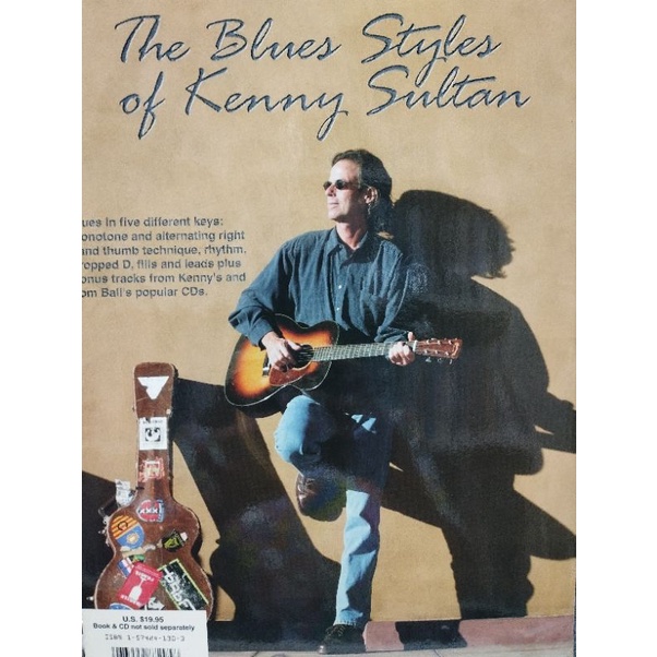 the-blues-styles-of-kenny-sultan-w-cd-hal-073999872958