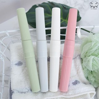 ★Low price★Travel Tooth Brush Case Lightweight Portable Dust-Proof Plastic Toothbrush Rack Holder Storage Box Green