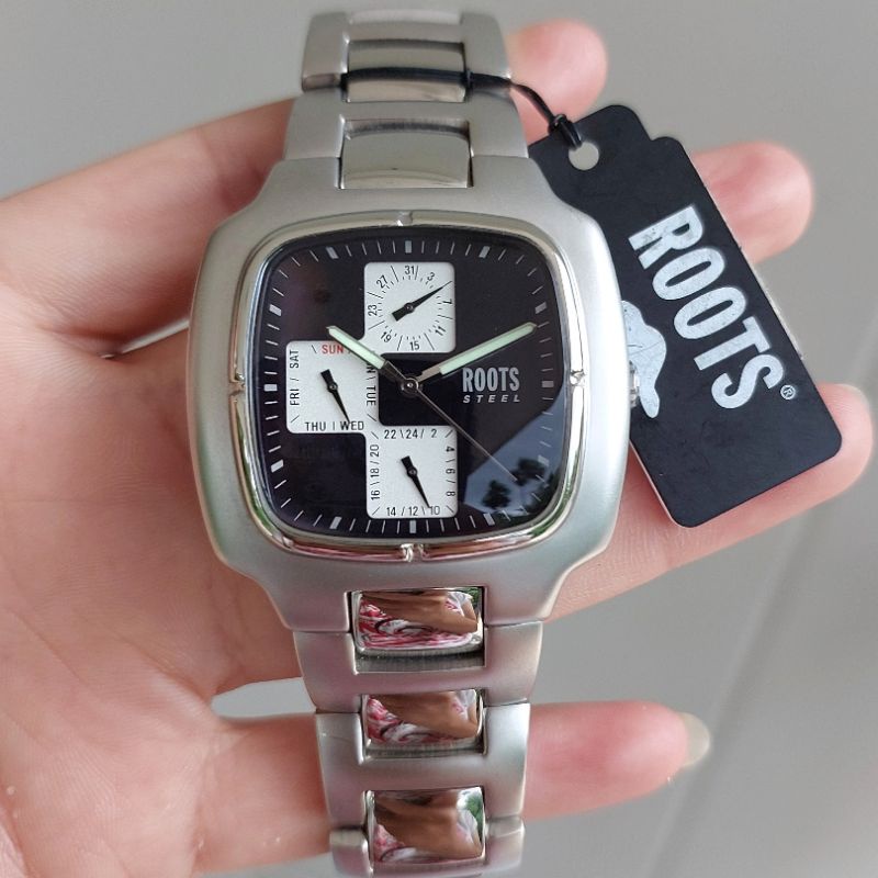 นาฬิกา ROOTS Steel มือสอง ของแท้ 100% | Shopee Thailand
