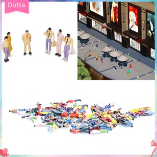 (dottam) 1:100 ฟิกเกอร์รูปคนขนาดเล็ก 100 ชิ้น