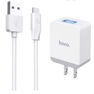 จัดโปร❤️Hoco C22B 3A ที่ชาร์จไฟโทรศัพท์ ชาร์จเร็ว 5V/3A Max. ชุดชาร์จแบต Type-C USB 1 ช่อง ทนทาน น้ำหนักเบา สะดวกต่อการใ