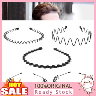 [B_398] Men Fashion Stylish Metal Headband Hairpins Headwear Hair Hoop Accessory