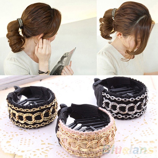 b-398-women-girl-fashion-chain-hair-clip-hair-barrette-ponytail-holder-buckle