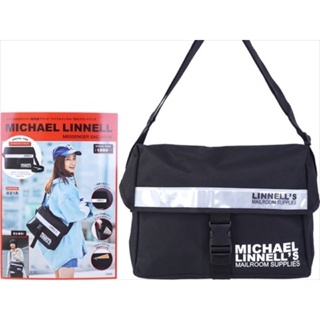 ใหม่ ของแท้ CHANEL2HAND99 MICHAEL LINNELL MESSENGER BAG มีแถบเรืองแสง กระเป๋าสะพาย กระเป๋านิตยสารญี่ปุ่น นำเข้า