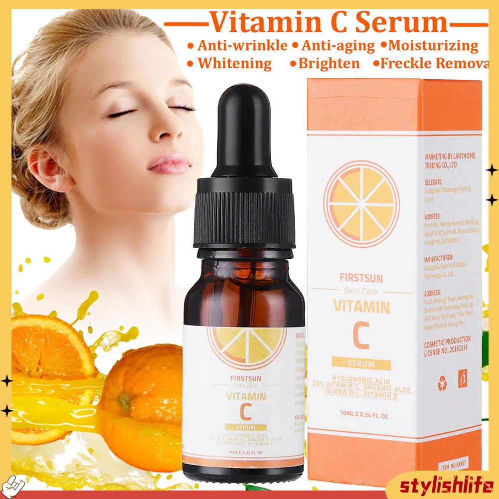 {stylishlife} 10ml Vitamin C Hyaluronic Acid Moisturizing Retinol