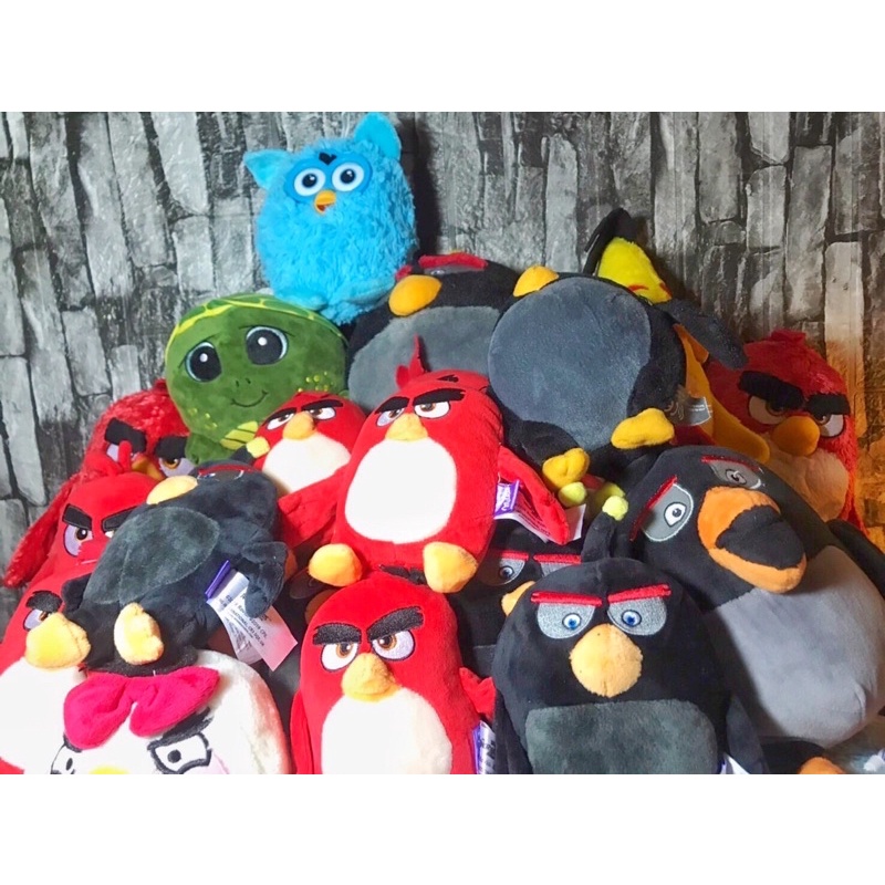 ตุ๊กตาแองกี้เบิร์ด-angry-birds-ลิขสิทธิ์แท้-มือสอง