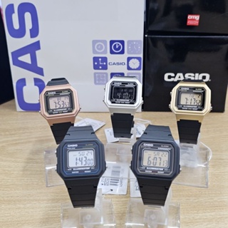 [ของแท้] Casio นาฬิกาข้อมือ รุ่น W-217H-1AV  W-217H-9AV   W-217HM-4AV  W-217HM-7BV  W-217HM-9AV  รับประกันศูนย์ CMG 1 ปี