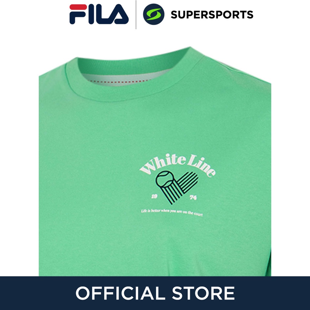 fila-white-line-เสื้อยืดผู้หญิง