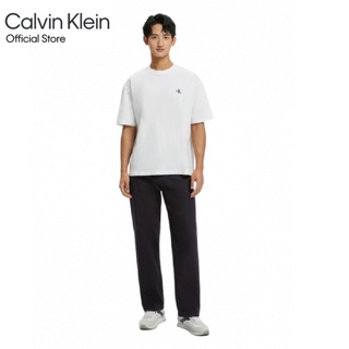 Calvin Klein กางเกงยีนส์ผู้ชาย ทรงขาตรง 90S Straight รุ่น J322291 1BY - สีดำ