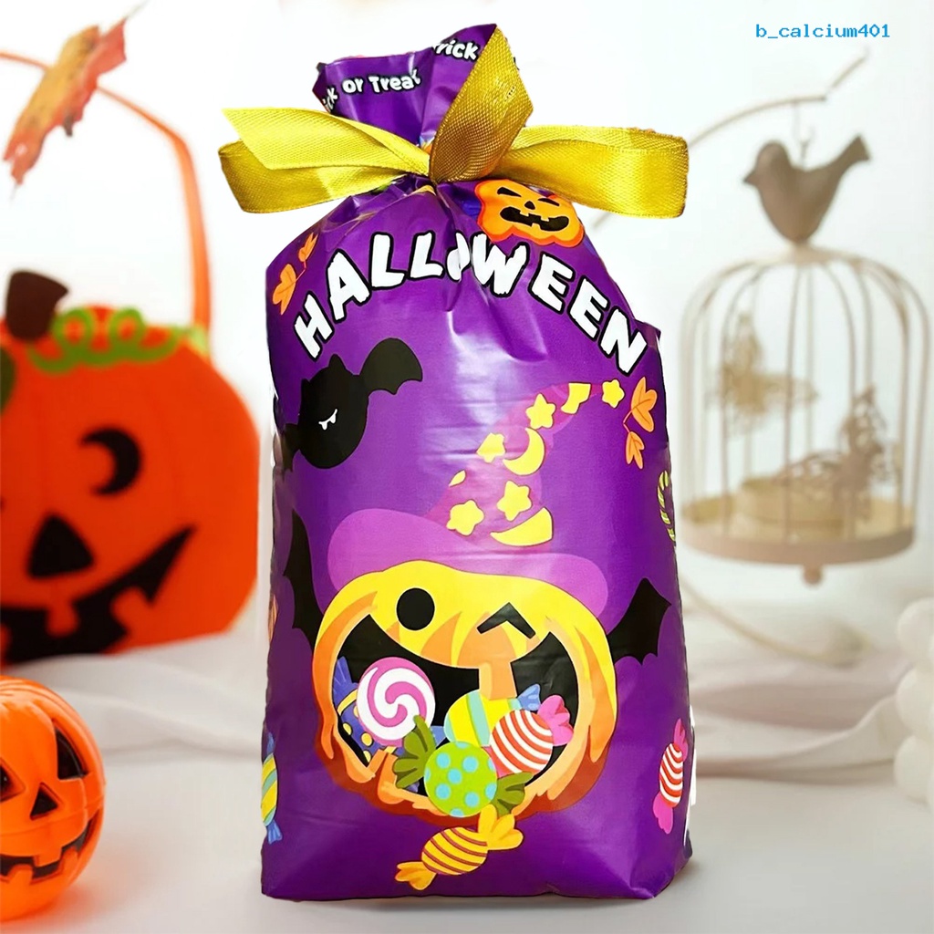 calcium-50pcs-halloween-candy-bags-drawstring-design-with-halloween-element-patterns-delicate-halloween-gift