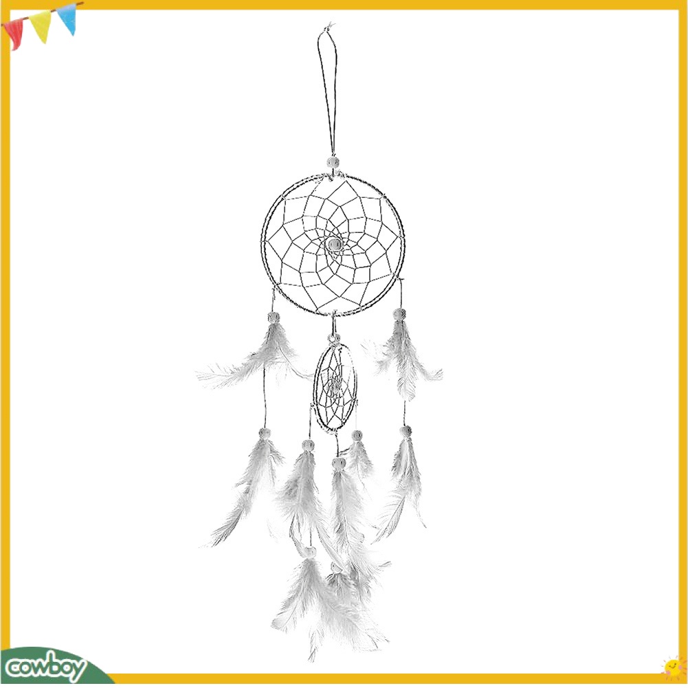 cowboy-double-circle-feather-craft-dream-catcher-wind-chime-home-wedding-decor-ornament