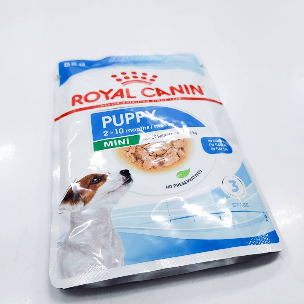 Royal Canin Mini Pappy โรยัลคานิน มินิ ปั๊ปปี้(เกรวี่) 85g | Shopee ...