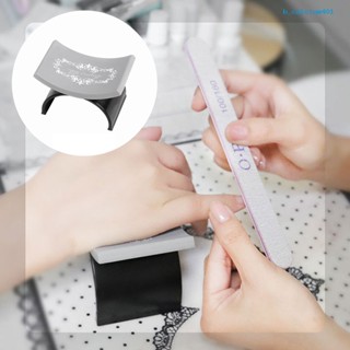 Calciummj Nail Art Pillow Unique Pattern Waterproof ABS U-Shape Non-Slip Manicure Armrest Pillow Nail