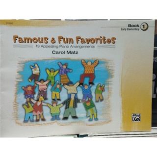 FAMOUS &amp; FUN FAVORITES EARLY ELEMENTARY BOOK 1/038081207339