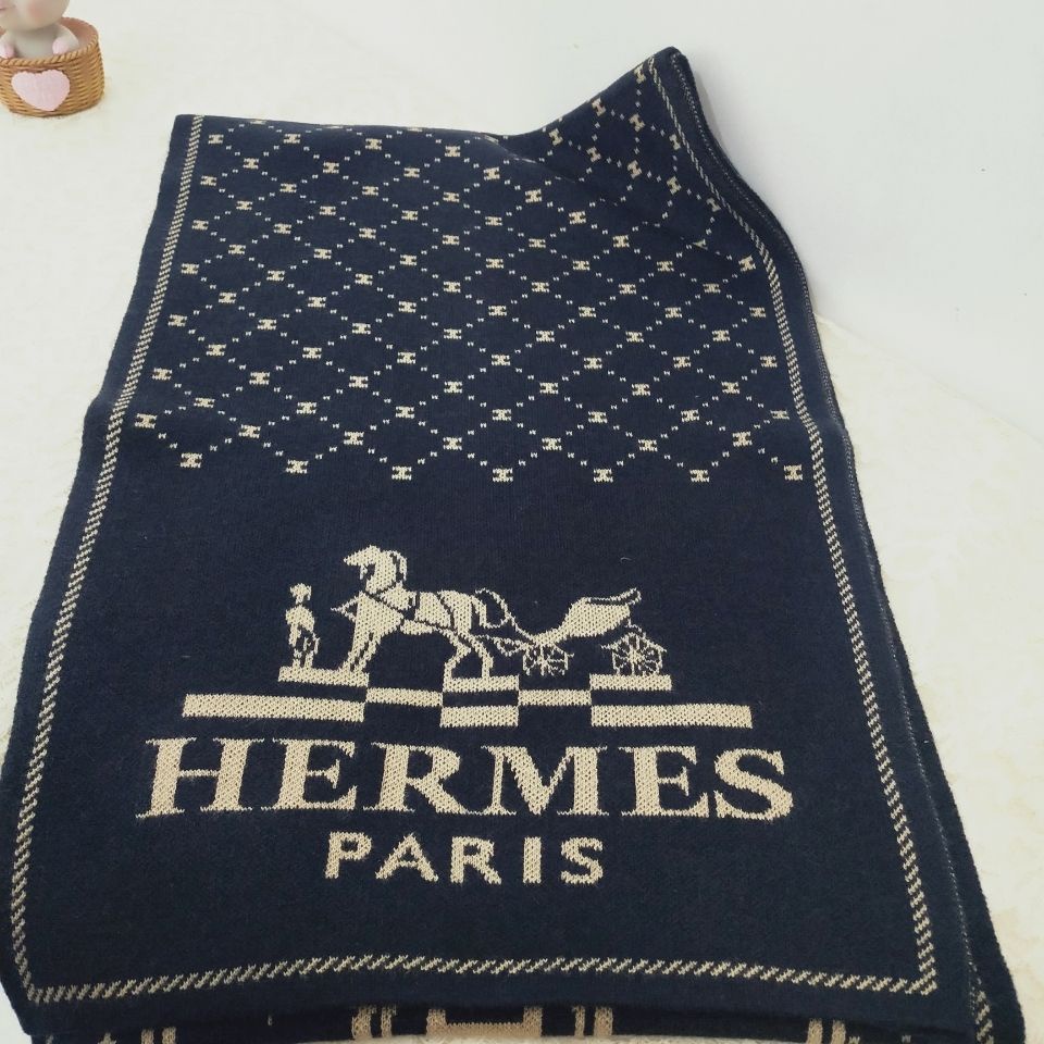 hermes-ผ้าแคชเมียร์ถักนิตติ้ง-สองด้าน-ให้ความอบอุ่น-สไตล์ยุโรป-และอเมริกา-เหมาะกับฤดูใบไม้ร่วง-และฤดูหนาว-สําหรับผู้ชาย