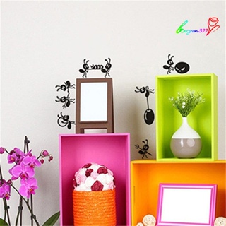 【AG】Furnishing Wall Sticker Cartoon Ant Decoration Glass Stickers Mirror Decor