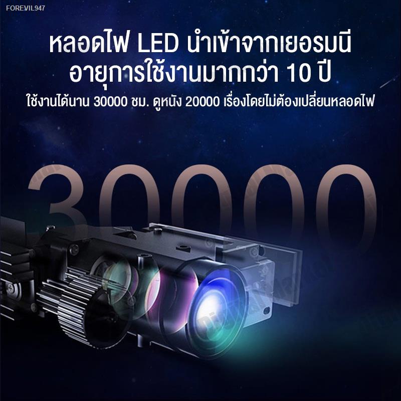 พร้อมสต็อก-โปรเจคเตอร์-โปรเจคเตอร์มินิ-y9-projector-android-wifi-mini-projector-เครื่องฉายโปรเจคเตอร์-รับประกัน3ปี