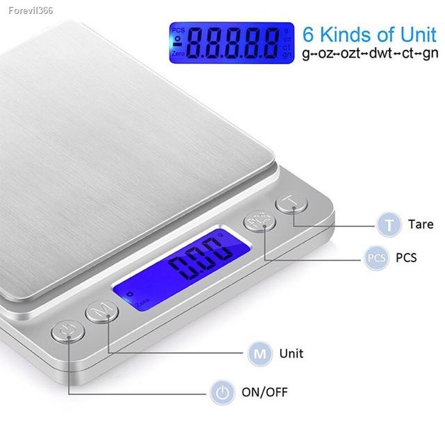 พร้อมสต็อก-100g-0-01-500g-0-01-2000g-0-1-เครื่องชั่งดิจิตอล-professional-digital-table-top-scale