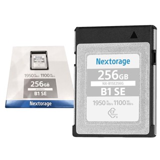 Nextorage NX-B1SE Series 256GB CFexpress Type B Memory Card (Read: 1950MB/s)