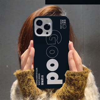 ฟิล์มแข็ง เคส iphone 14 pro Max 11 13 12 7Plus 8 X XS Max แฟชั่น ป้องกันดี เคสกันกระแทก