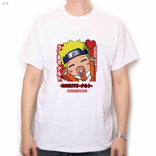 Japanese Anime Cute Cartoon Naruto Print Tshirt Summer  Female Men Casual Short Sleeves T-shirts Couple T-Shirt
