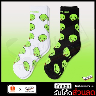 สินค้า ถุงเท้า ลาย เอเลี่ยน ขนาด Free Size Alien Socks_A28