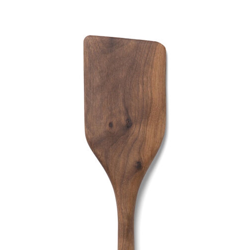 chefn-cooking-utensils-wood-scraper-walnut-osh-wood-ทัพพีไม้