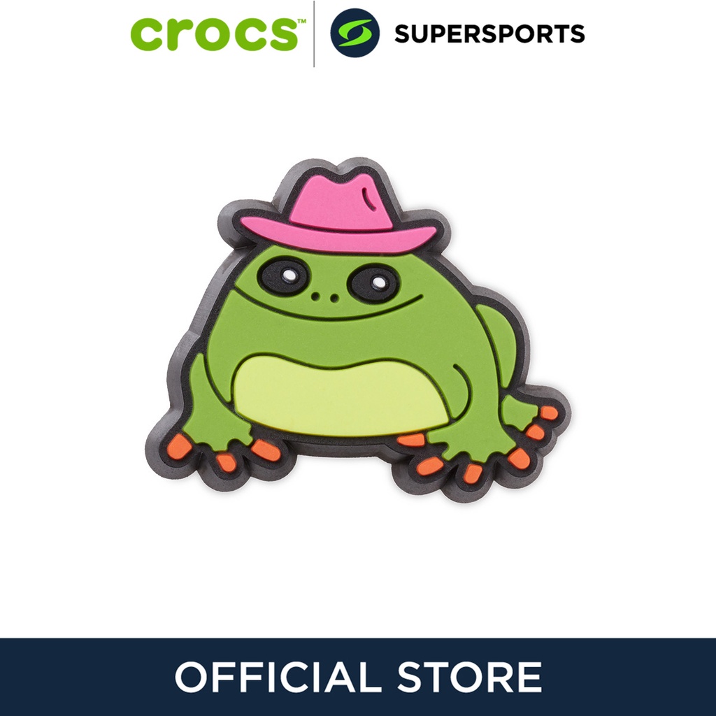 crocs-jibbitz-frog-girlie-in-hat-ตัวติดรองเท้า