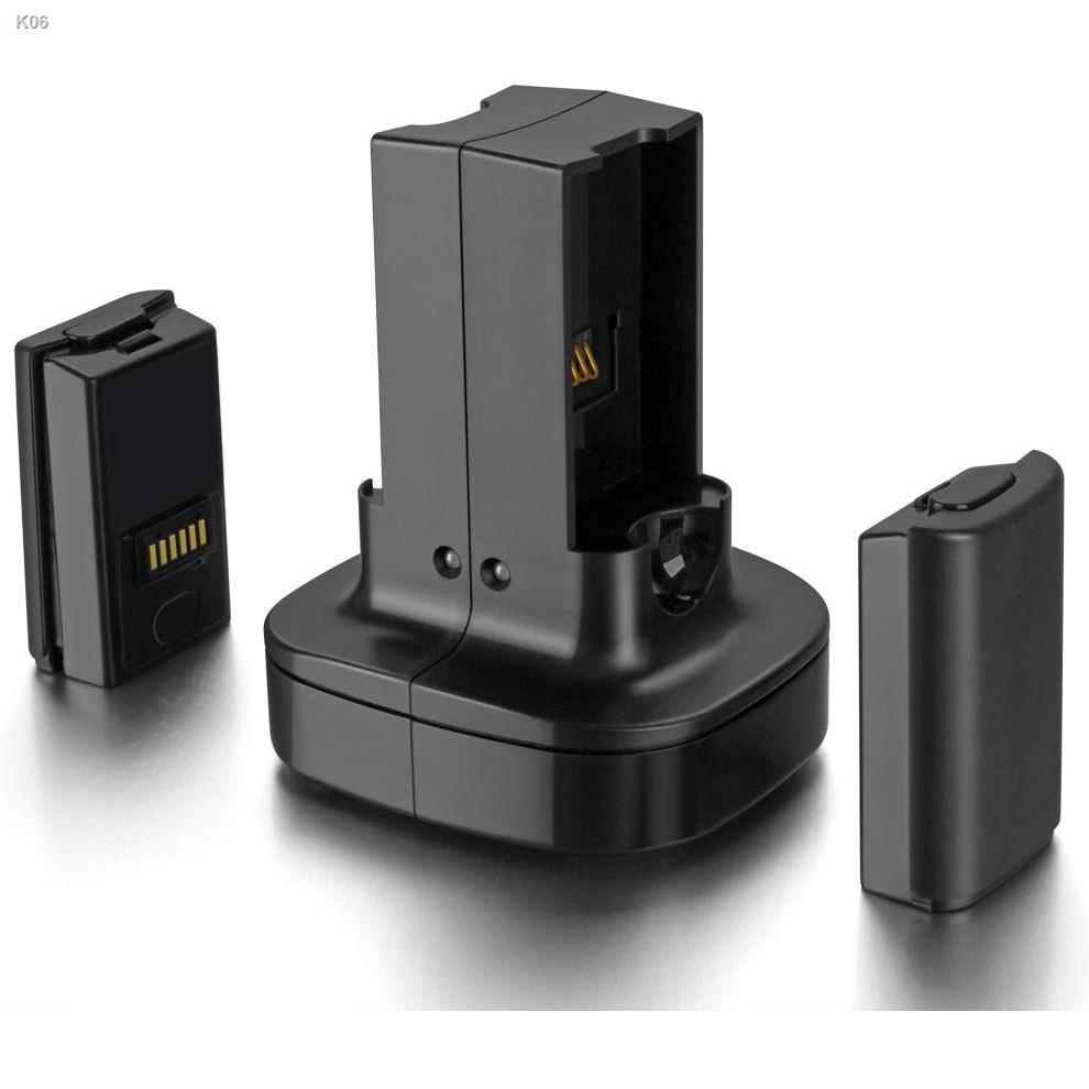 Xbox 360 Dual Charger Charging Station Dock with 2 Pack Rechargeable
