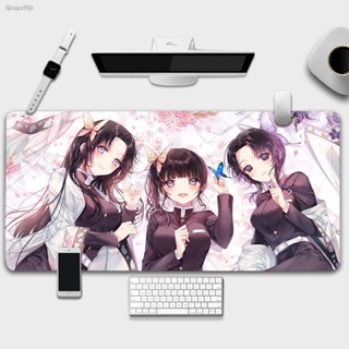 Demon Slayer Oversized Anime Game Competitive Mouse Pad Thickened Seaming Customized Student Desk